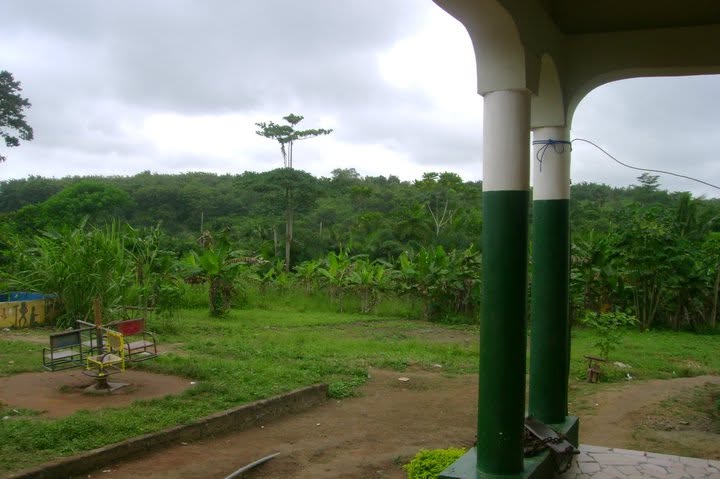 Orphanage grounds Cape Coast Ghana